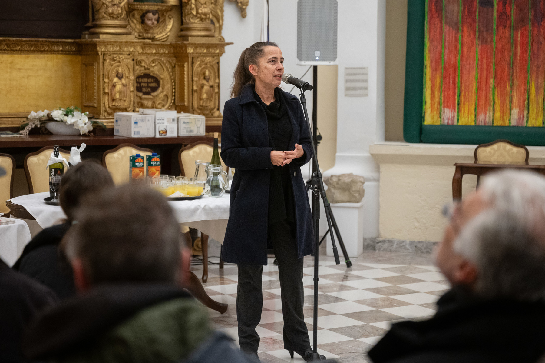 Odprtje razstave Umetnosti 19. stoletja na Loškem <em>Foto: Pia Klančar</em>