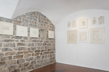 Time Captured in the Drawings by Tomaž Kržišnik <em>Foto: Lucija Rosc</em>